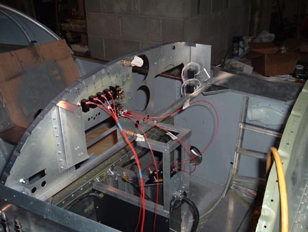 instrument panel rear